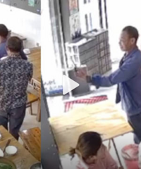 3男子忘付餐费3小时后专程返回补还
