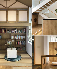 8万多搞定跃层全屋定制,书屋太好看了