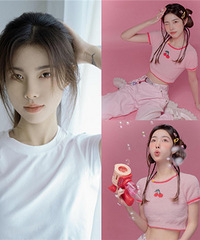 简简单单的两组写真,可盐可甜,哪个更适合我