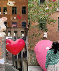 主城可爱易出片的拍照墙,还能喝下午茶