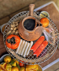 �Լ��ڼҹĵ���������Χ¯��裬��Χ��ʮ��