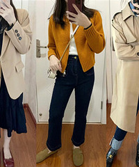 小个子职场通勤穿搭,显高显腿长