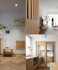 只花了20万!3房2卫93平原木风完工