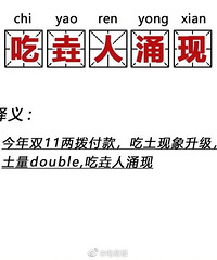 双十一又带火了这些新词,奇怪的词汇量增加了