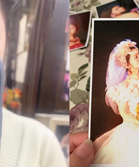 78岁奶奶拍复古婚纱照,一张封神