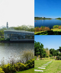 乘公交去免费的明月湖,徒步环湖美翻了