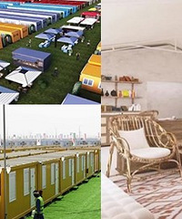 中国造集装箱在卡塔尔当酒店,每晚1千5