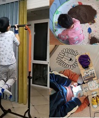 居家隔离带娃难,看看谁家的玩具最好耍