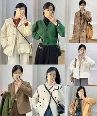 居家办公7天穿搭,每天都是不一样的新衣服,保暖又好看~!