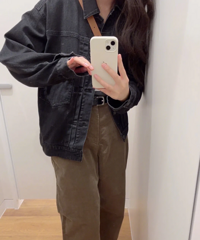 直筒显瘦,是我今年入的蕞满意,布料也挺好的