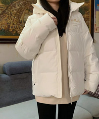 FILA羽绒服上身效果图来啦!上身比较宽松刚好遮住PP