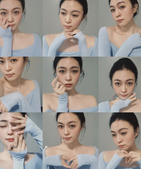 在家也能拍出简约肖像照