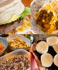 居家减肥的一日三餐,自制减脂汉堡绝了