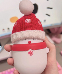 可爱小雪人充电宝,冬天放在口袋里正好,手感丝滑