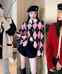 一人来一件!好看的开衫或者毛衣