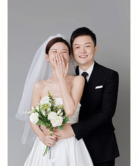 是我想要的极简自然风婚纱照!