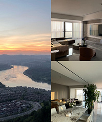 礼嘉200㎡大平层,270°江景阳台无敌了