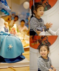 艾莎公主生日派对,小朋友相当兴奋