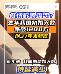 前三季度结婚人数创新低