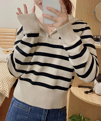 这件毛衣我疯狂爱了,好韩范儿呀!适合小个子