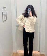 优衣库女孩报道!这一套太太好看了,一眼看中的羽绒服超百搭