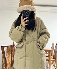 这个袄子穿到零下肯定没问题!版型好遮屁股,厚实保暖