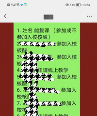 你们有统计复课意愿吗?我们班绝大部分都选择线上