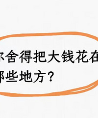聊一聊:消费降级了 !你们还愿意把大钱花在哪些地方呢?