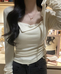 好喜欢这件内搭!!巨显身材又百搭