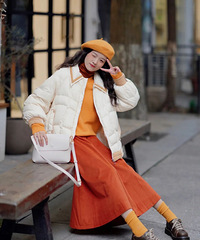 秋冬必备的36条厚裙子!上身绝美,太显瘦了!