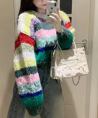 冬天就要穿彩色,等了半个月的毛衣没有让我失望