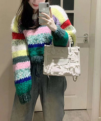 冬天就要穿彩色,等了半个月的毛衣没有让我失望