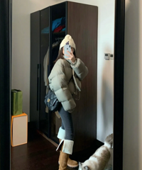 小个子天菜!这么穿也太显腿长了吧!好时髦的一套