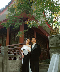 婚纱照成片到手一个月,朋友评价最高的竟然是这套
