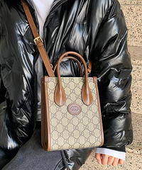 Gucci托特这肩带缩短扣简直是矮个子福音