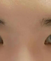 跟着博主学的一根线修眉,感觉还挺适合新手的