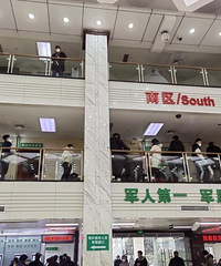 感染高峰期已过,实拍两大医院情况