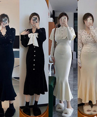 梨形身材真的很难不爱包臀鱼尾裙啊!超级显身材,这4条好哇塞