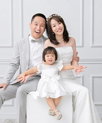 每月分享!!带着宝宝一起拍“婚纱照”全家福