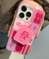 配色好特别的麻将手机壳呀~