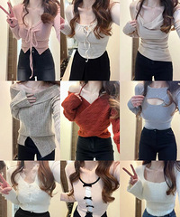 狠狠期待春天了!一口气炫了9件美丽上衣,钟爱大领口,显瘦绝了