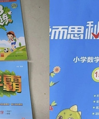 不敢发朋友圈系列,买好了教辅,一年级开始鸡娃