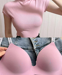 大胸美眉可以入手的高颜值bra!何穗同款,好穿没有束缚感