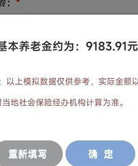 预测了一下我60岁能领多少退休金