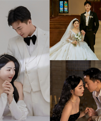 要拍婚纱照的姐妹:让你们老公把头发留长点