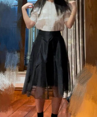 为什么现在不流行纱裙了?这套衣服都劝我不要留