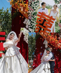 自己搭建婚礼场景,比想象中还满意