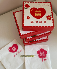1块钱的结婚抽纸,真的很有仪式感耶