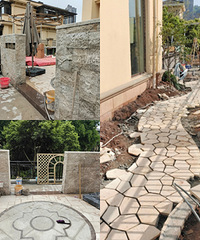 װ120ƽŷʽ绨԰ƴС·ģ