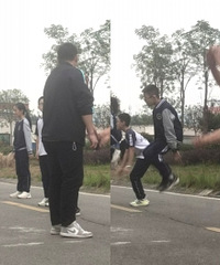 网课三个月后,终于恢复中考体训啦